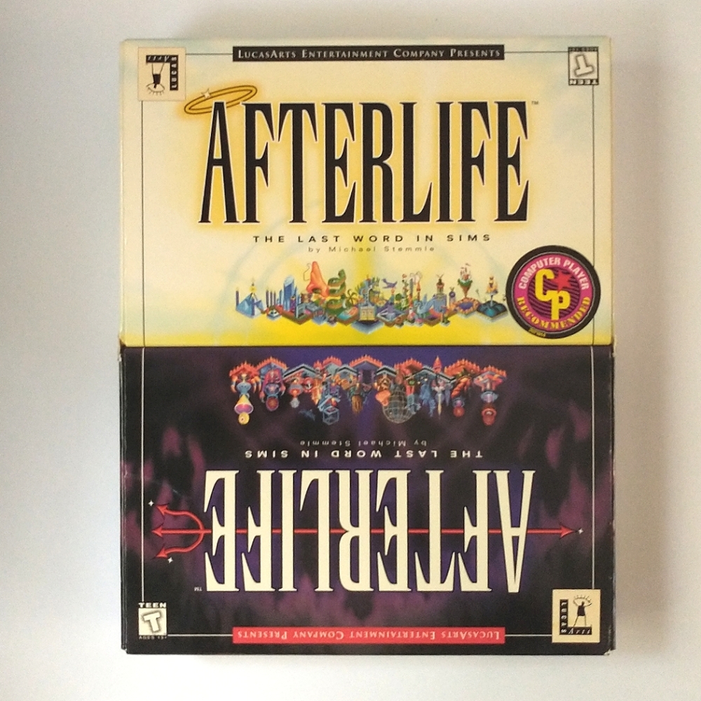 (Game Sealed!) Afterlife Big Box PC Game, CIB